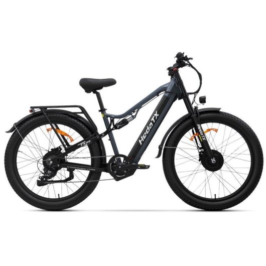 Bicicleta eléctrica Hedatx TX29 27,5" x 3,0" 48 V 19,2 Ah doble suspensión