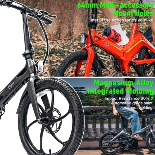 Velo electrique Onebot S9-eagle 250W Shimano 6 vitesses 20 pouces