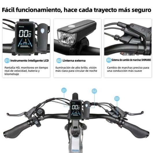 Velo Electrique TTGO E-SUVO 48V 15Ah Suspension 27,5in