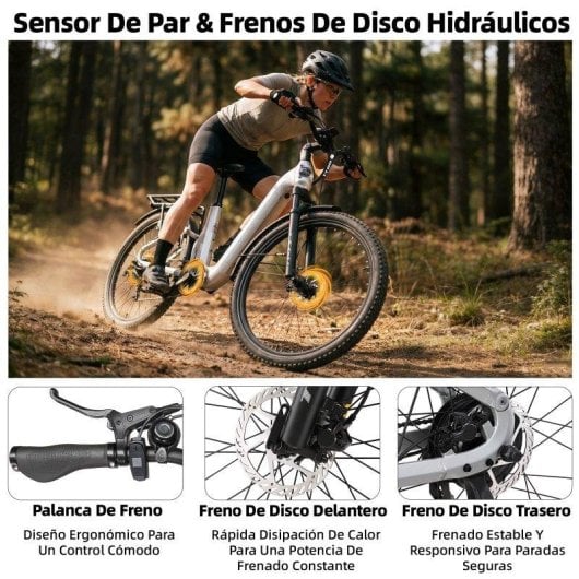 Velo Electrique TTGO E-SUVO 48V 15Ah Suspension 27,5in