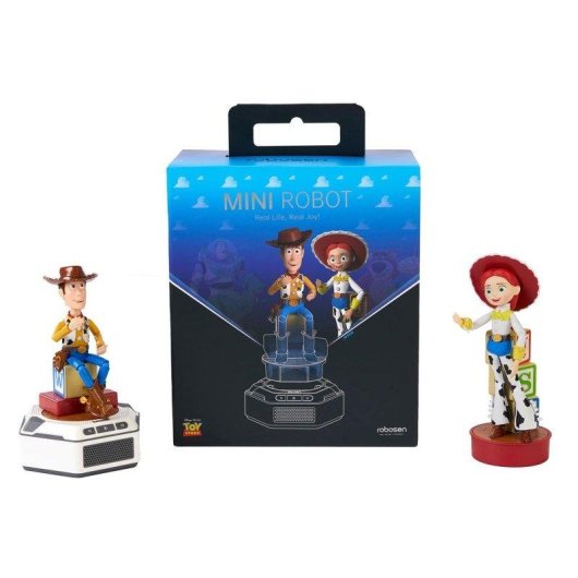 Robot Interactivo Robosen Toy Story Set Woody y Jessie Programable
