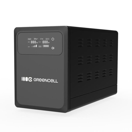 Sai Green Cell 1200 VA 12 V 10 Ah Hasta 30 min AVR LCD sinusoidal