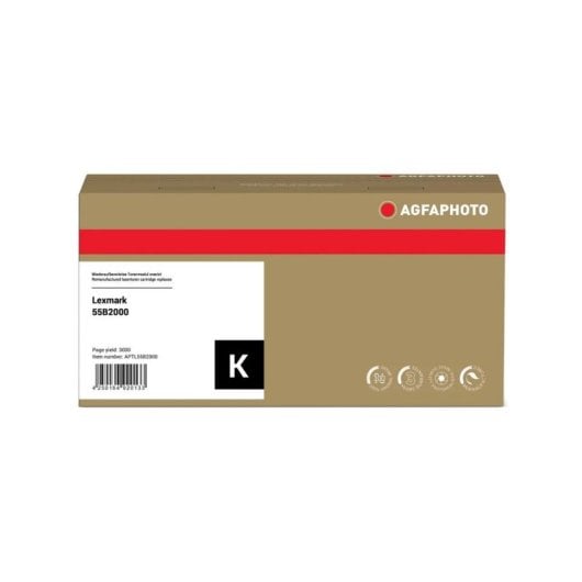 Cartucho Toner AgfaPhoto Lexmark MS431dn Preto 3000 Páginas Compatível