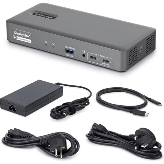 Dockingstation StarTech SmartDock USB-C 96 W für zwei 4K-Monitore