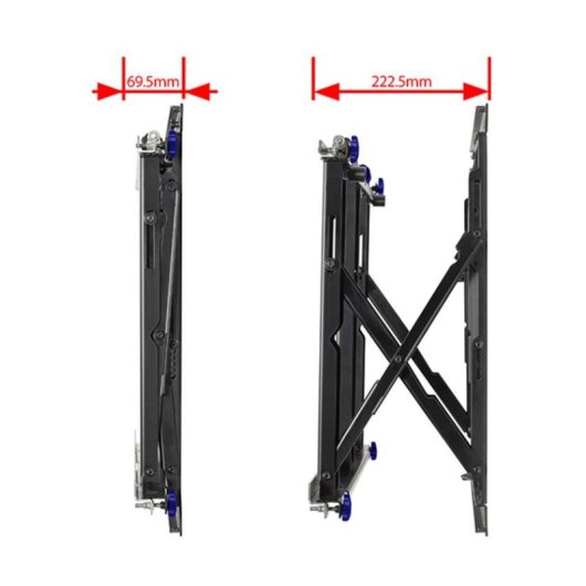 B-Tech BT8312 Supporto TV Parete 42 a 70" VESA 200x100 a 400x400 Max 50Kg