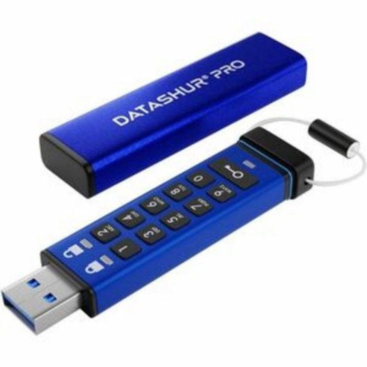 Memoria USB iStorage datAshur Pro 64 GB USB 3.2 azul