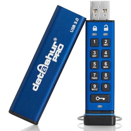 Memoria USB iStorage datAshur Pro 64 GB USB 3.2 azul