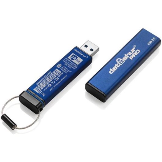 Memoria USB iStorage datAshur Pro 64 GB USB 3.2 azul
