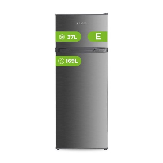 Frigorífico Dos Puertas Aspes AF145503EX Defrost 143 cm 206 L E Inox