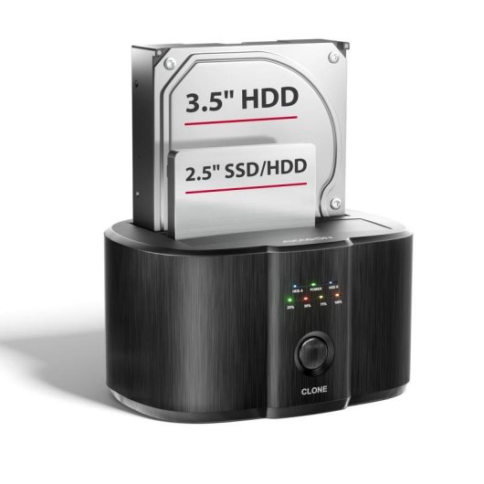 Base de conexao Axagon ADSA-SC para 2 discos SATA USB-C