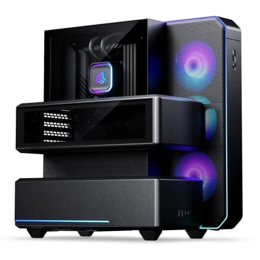 Boîtier PC Phanteks EX5 Plus Noir Midi Tower ARGB Verre Trempé