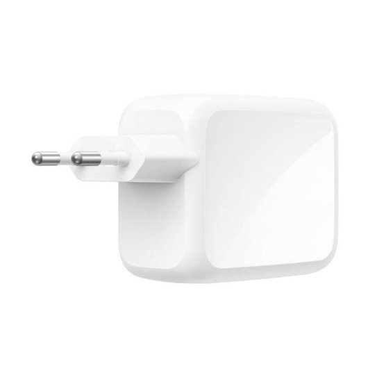 Carregador Belkin UltraCharge 67 W USB-C GaN Cabo Retrátil Branco
