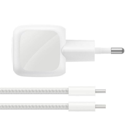 Chargeur Belkin BoostCharge 30 W GaN USB-C avec câble 2 m