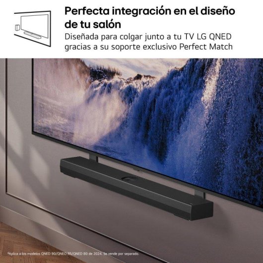 Barra de sonido LG S70TR 5.1.1 500 W Bluetooth Dolby Atmos negra