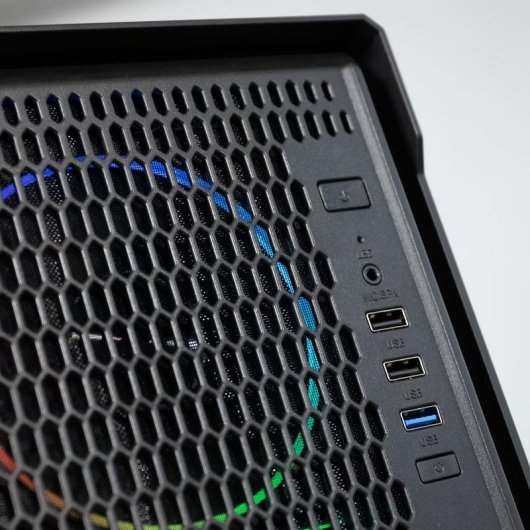 Caja PC Kolink AM2 ARGB Torre ATX Negro 4 ventiladores 120 mm