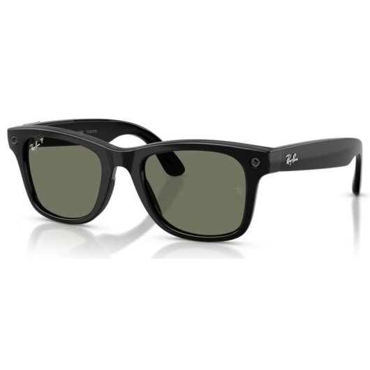 META Ray-Ban Meta Wayfarer Gen 3 Lunettes intelligentes Caméra IA intégrée Haut-parleurs Noir