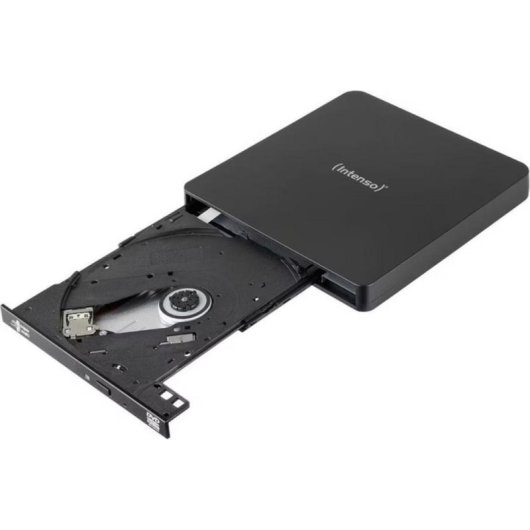 Unidad Externa CD/DVD Intenso EOD 400D Slim 24x USB-C USB-A