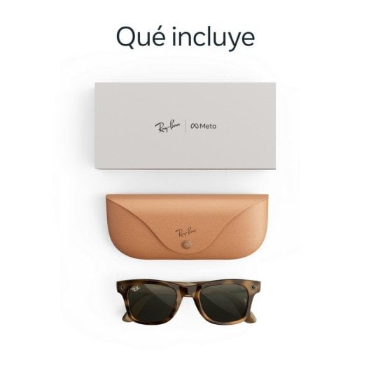 META Ray-Ban Meta Wayfarer Gen 3 Lunettes intelligentes Caméra IA Intégrée Haut-parleurs Traducteur Vert