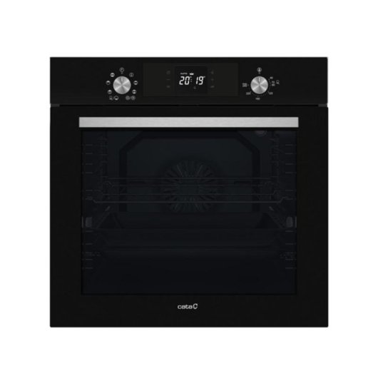 Einbaubackofen CATA MDS 8008 BK 80L 59,5cm A Umluft Schwarz