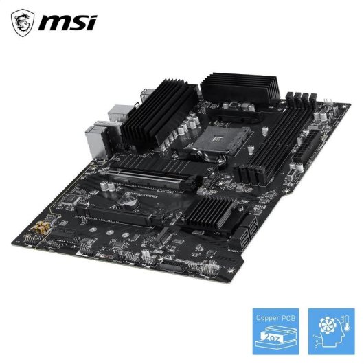 Motherboard MSI PRO B550-S WIFI6E AMD B550 Socket AM4 DDR4 ATX WiFi 6E PCIe 4.0