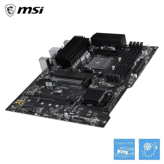 Placa base MSI PRO B550-S AMD B550 AM4 DDR4 ATX PCIe 4.0