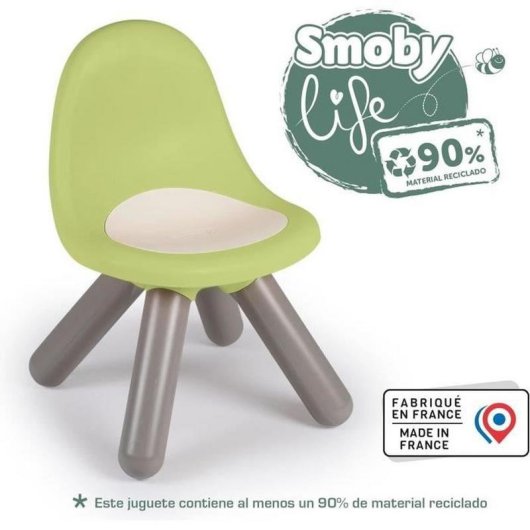 Silla infantil Smoby Life Kids Verde 50 kg 33 x 33 x 50 cm
