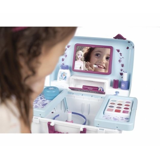 Set trucco giocattolo Smoby Frozen Beauty Vanity 13 accessori