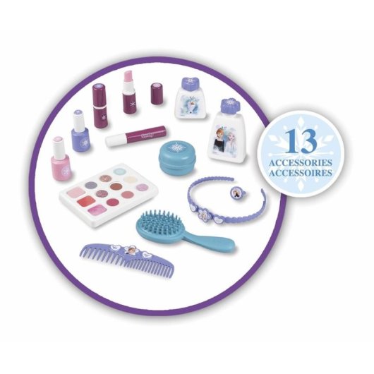 Set trucco giocattolo Smoby Frozen Beauty Vanity 13 accessori