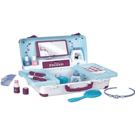 Set trucco giocattolo Smoby Frozen Beauty Vanity 13 accessori