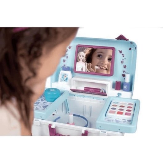 Set trucco giocattolo Smoby Frozen Beauty Vanity 13 accessori