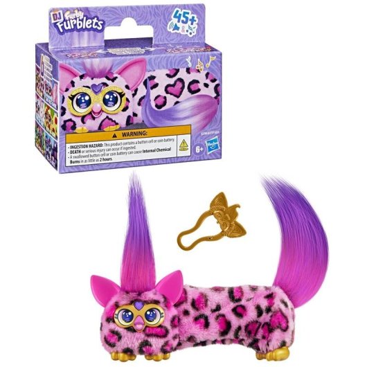 Peluche Interactivo Hasbro Furby DJ Furblets Kitt-Ee-Luv con Música y Clip