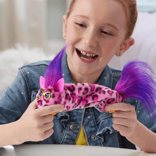 Peluche Interactivo Hasbro Furby DJ Furblets Kitt-Ee-Luv con Música y Clip