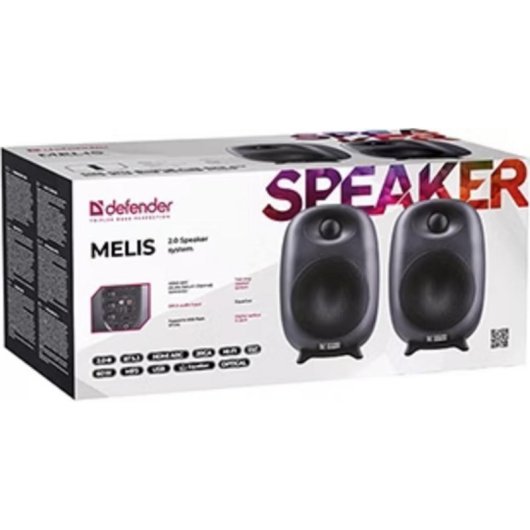 Altifalantes Defender MELIS 2.0 Bluetooth 60 W com comando