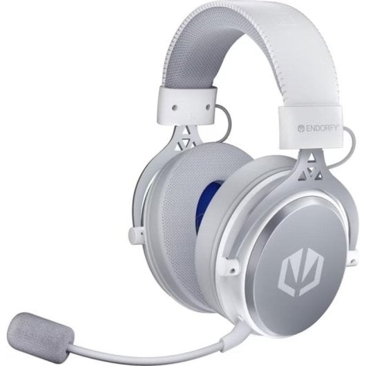 Endorfy VIRO Wireless Bluetooth Gaming Kopfhörer kabellos mit Mikrofon weiß