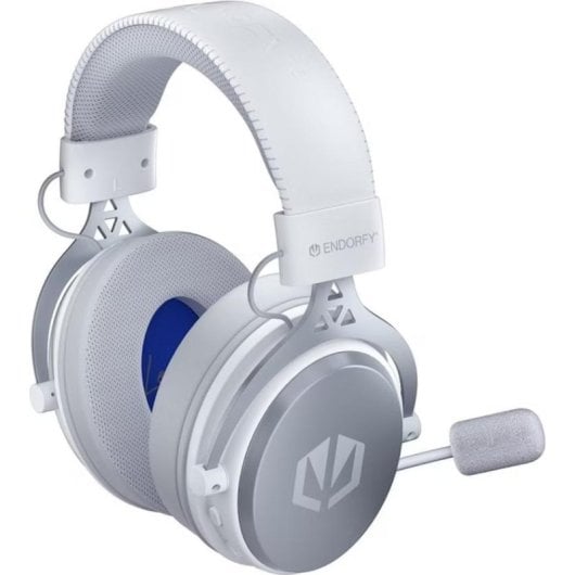 Endorfy VIRO Wireless Bluetooth Gaming Kopfhörer kabellos mit Mikrofon weiß