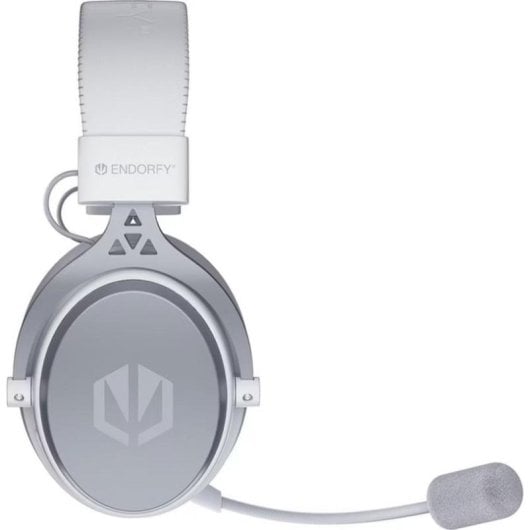 Endorfy VIRO Wireless Bluetooth Gaming Kopfhörer kabellos mit Mikrofon weiß