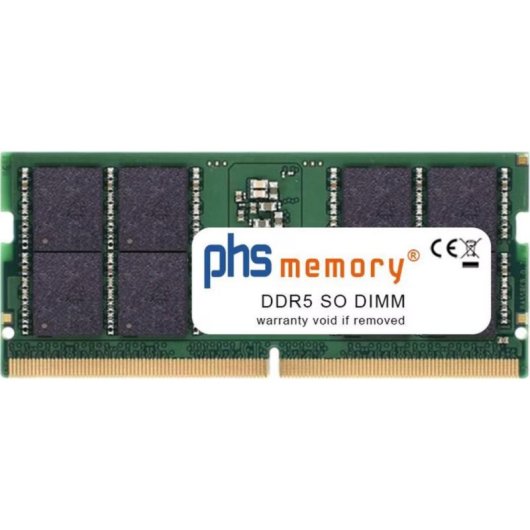 Arbeitsspeicher RAM PHS-memory Acer TravelMate P4 48GB DDR5 5600MHz SO-DIMM