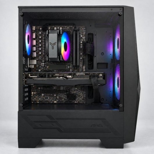 PC de bureau DECLICINFO AMD Ryzen 5 5600 1 To SSD 16 Go RTX 5060 Windows 11 Pro performant