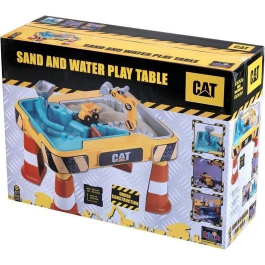 Tavolo gioco Klein 3237 Caterpillar multicolore per bambini