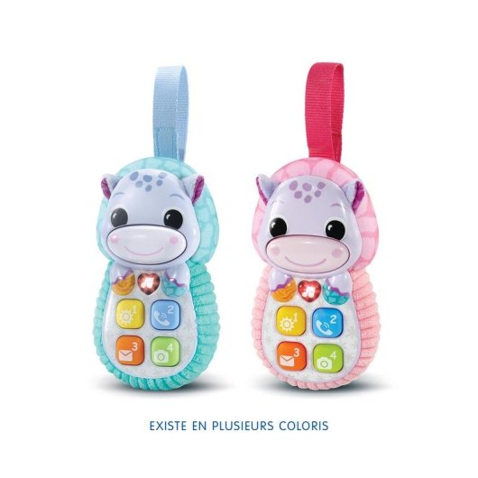 Jouet interactif bebe VTech Allo Bebe Toudoux lumieres melodies