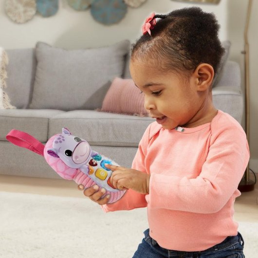 Jouet interactif bebe VTech Allo Bebe Toudoux lumieres melodies