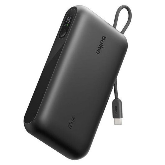 Power Bank Belkin UltraCharge BPB030HQBK 20000 mAh 45 W Apta para avión Negro