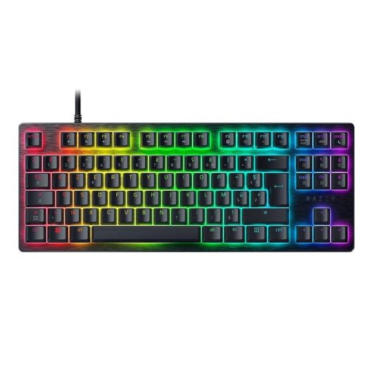 Tastiera Razer Huntsman V3 HE Hall Effect Magnetica TKL 8 kHz RGB AZERTY Français