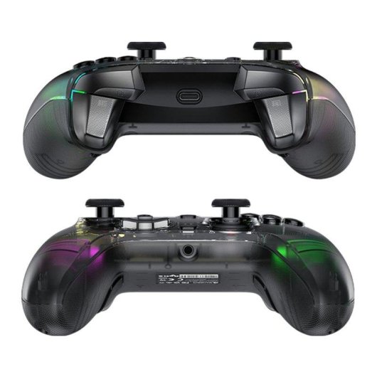 Gamepad GameSir Kaleid smoke transparent RGB Xbox et PC filaire