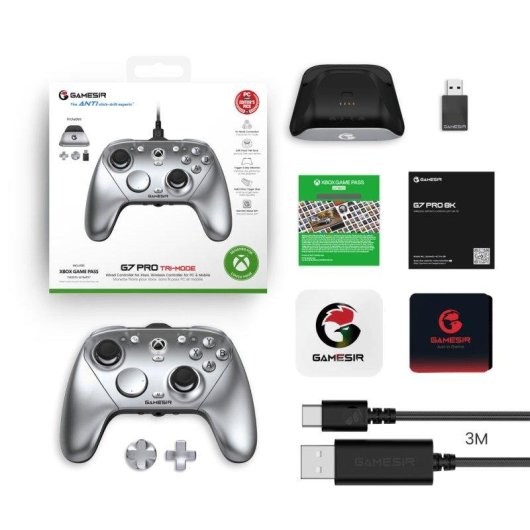 Mando Gaming GameSir G7 Pro Inalámbrico Bluetooth USB para PC/SWITCH