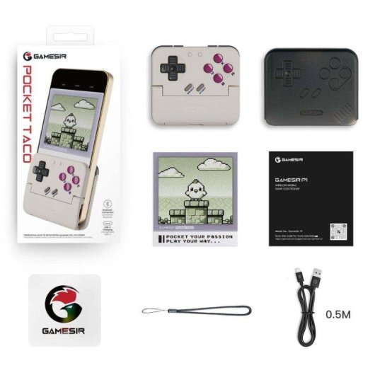 Gamepad GameSir Pocket Taco Vertical Bluetooth Voltage Purple