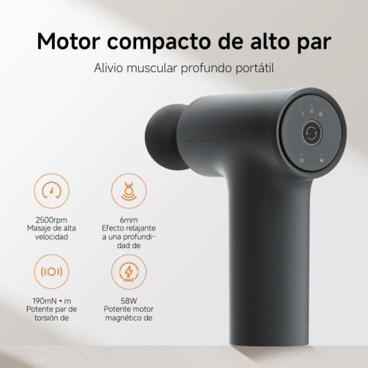 Pistola de massagem Xiaomi Massage Gun Mini 2 compacta e potente
