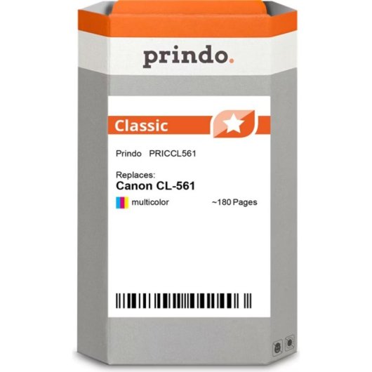 Cartucho de tinta Prindo CL-561 Canon 180 paginas