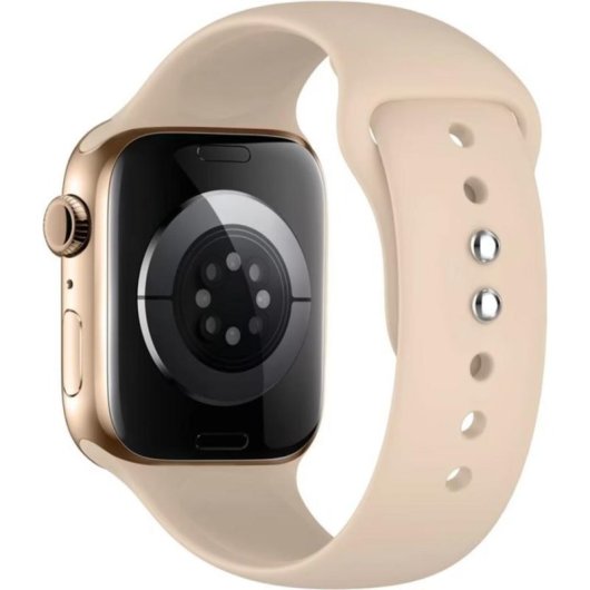 Pulsera Tech-Protect Silicón Apple Watch 44-49 mm Beige