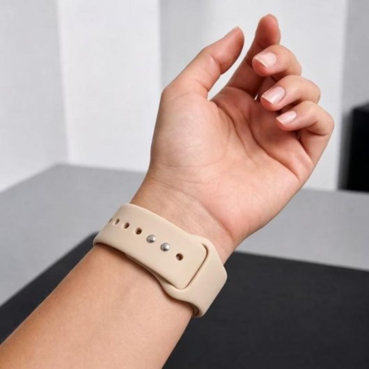 Pulsera Tech-Protect Silicón Apple Watch 44-49 mm Beige